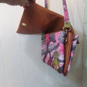 Sassy pink camo purse